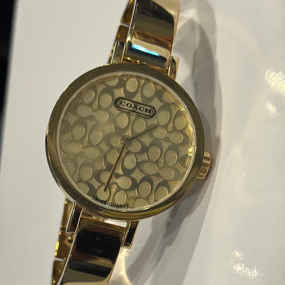 Coach Gold-Tone Women's Watch